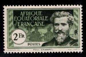 French Equatorial Africa Scott 65 MH*