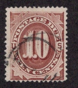 US #J19 Ten Cent Postage Due F/U ~jm-1682