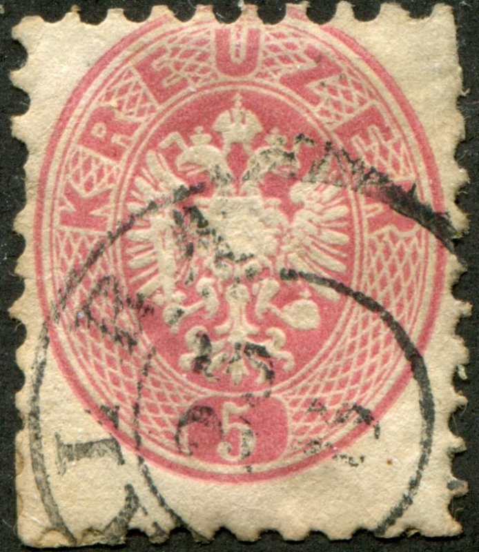 Austria Sc.# 26  used  from 1863