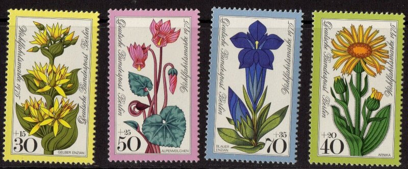 Thematic Stamps - Berlin - Flowers - Choose from dropdown menu