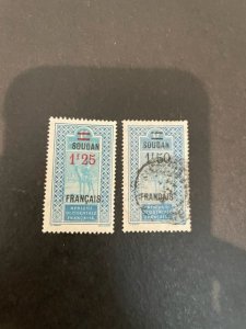 French Sudan sc 56-57 uhr+MH