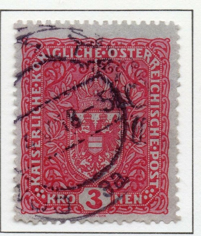 Austria 1916 Early Issue Fine Used 3K. NW-38052