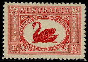 Australia 103 MNH Black Swan, Centenary of Western Australia