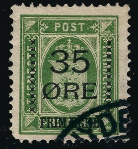 Denmark Nice SC #81 VF Used SCV$120...Such a Deal!