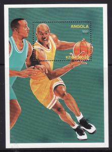 Angola #986 s/sheet F-VF Mint NH ** 1996 Atlanta Summer Olympics