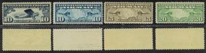 USA SC#C7-C10 1926-27 Airmail STAMPS LOT OG MNH