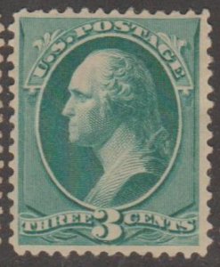 U.S. Scott #207 Washington Stamp - Mint Single