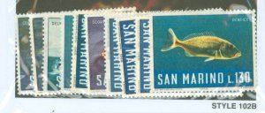 San Marino #643-652  Single (Complete Set)