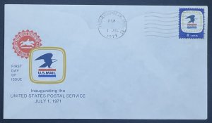 Scott 1396  United States Postal Service, Wilmerding, PA postmark