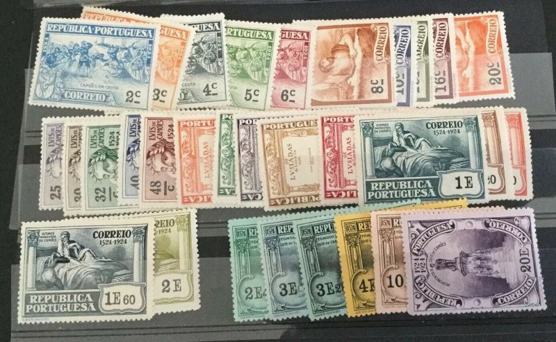 Portugal Sc# 315-345 Complete Set Mint Hinged (MH) 2019 CV $52.30