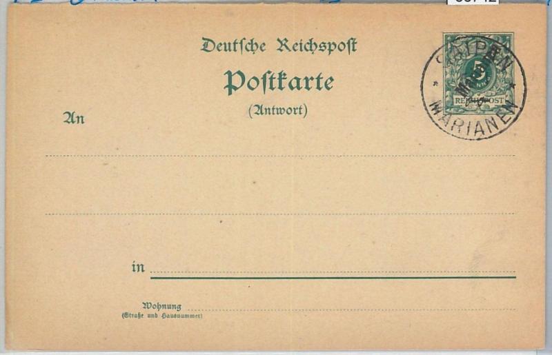66742 - GERMANY Reich - Postal History -  POSTAL STATIONERY CARD:  P1 Marianen