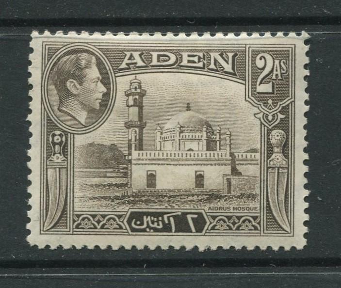 ADEN - Scott 20 - KGVI Definitive Issue - 1938 - MH - Single 2a Stamps