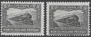 Newfoundland Stamp Number 149 F Mint HH x 2 Copies 