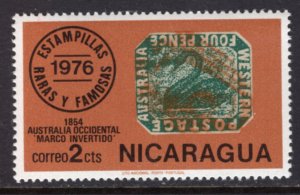 Nicaragua 1039 Stamp on Stamp MNH VF