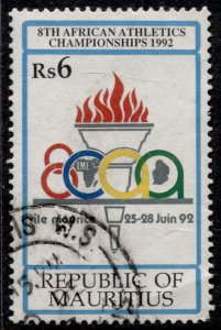 Mauritius #754 African Track & Field Used CV$1.60