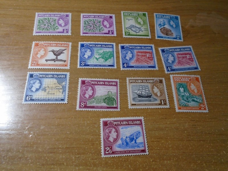 Pitcairn Islands  #  20-31/38  MNH