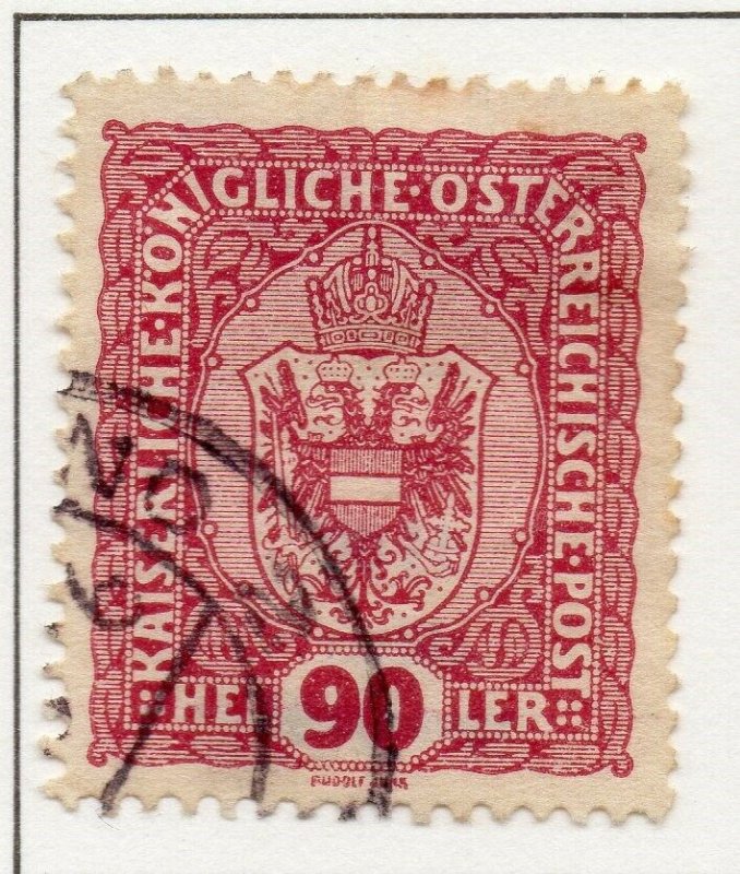 Austria 1916 Early Issue Fine Used 90h. NW-38049