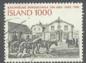 ICELAND 559 USED 1982 SOCIETY CENTENARY