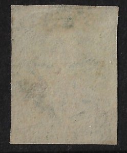 NZ 1/ Chalon Scott 15/ SG 45, yellow green. Wmk lg. , imperf. CV $375  (a4907