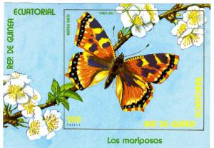Equatorial Guinea 1976 BUTTERFLIES s/s Imperforated Mint (NH)