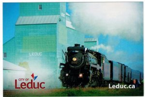 Canada 2012 Leduc Alberta Unused Postcard Locomotive Railway Trains