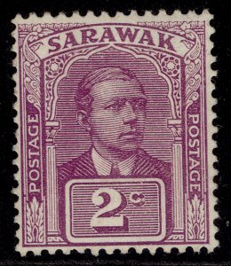 SARAWAK GV SG77, 2c bright purple, M MINT.