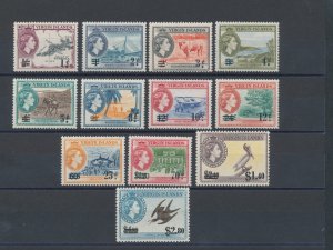 1962 BRITISH VIRGIN ISLANDS - SG n. 162/173 - 12 values - MNH**