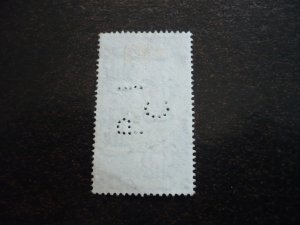 Stamps - India - Scott# 326 - Used Set of 1 Perfin Stamp