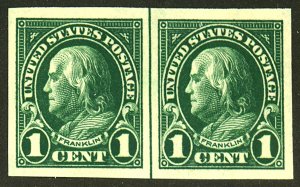 U.S. #575 MINT PAIR OG NH
