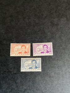 Stamps French Sudan Scott# 113-5 hinged