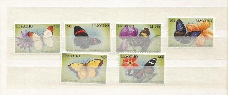 LESOTHO SCOTT 1261-6 MNH 