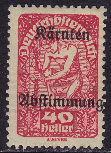 Austria - 1920 - Scott #B17 - mint - Carinthia Plebiscite