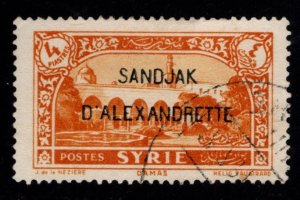 Alexandretta Scott  7 Used stamp