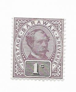 Sarawak #8 MH - Stamp - CAT VALUE $4.75