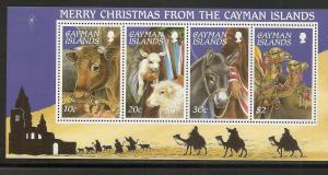 Cayman Islands 713a 1995 Christmas s.s. MNH