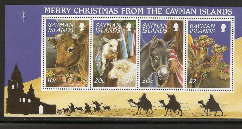 Cayman Islands 713a 1995 Christmas s.s. MNH