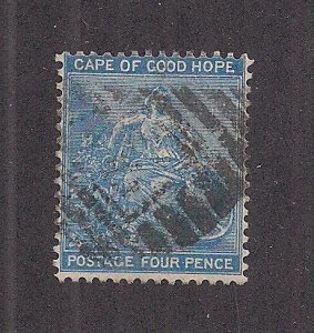 CAPE OF GOOD HOPE  SC# 17  AVF/U   1865