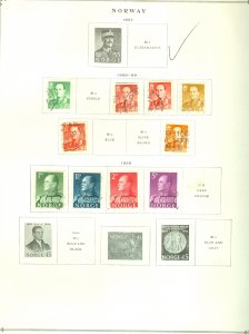 collection on pages Norway scattered 1870-1970 CV $110