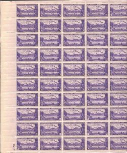 US Stamp 1937 Alaska Territory 50 Stamp Sheet #800