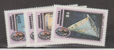 Grenada Grenadines Scott #862-865 Stamp - Mint NH Set