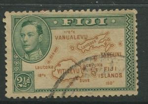 Fiji - Scott 134 - KGVI - Definitive - 1941 - Used - Single 2.1/2p - Stamp