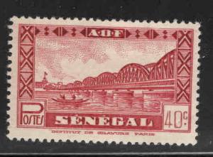 Senegal Scott 152  MH*  Bridge stamp