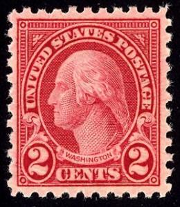 Scott #583 Mint, OG, NH, Dealer Graded XF-Sup