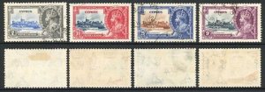 Cyprus SG144/47 1935 Silver Jubilee Set Fine Used