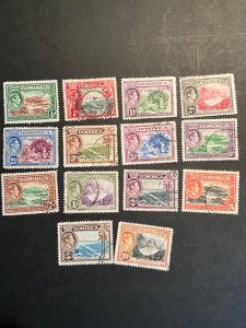 Stamps Dominica Scott #97-110 used