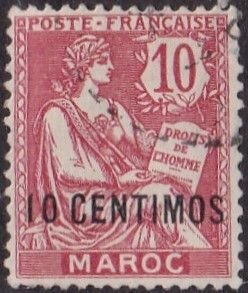 French Morocco #16 Used