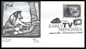 #4414f Lassie Curtis FDC