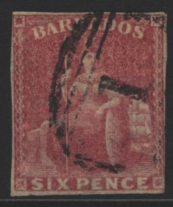 Barbados Sc#8 Used