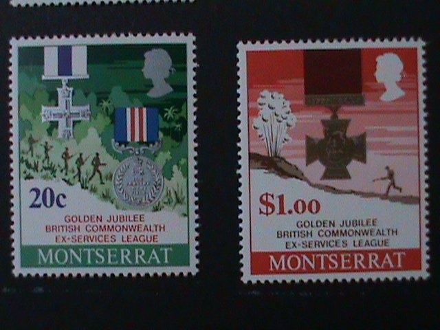 ​MONTSERRAT-1971 SC#260-3  50TH ANNIV: BRITISH COMMONWEALTH--MNH VF LAST ONE