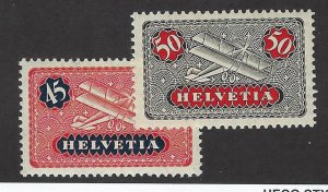 Switzerland SC C8-C9 MNH VF SCV$35.00...Fill a spot!